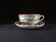Chinese Antique Famille Rose Porcelain Cup & Saucer ' Hongxian Marked ' Cups, Mugs photo 6