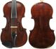 Very Interesting Antique American Violin By Ulbrich - Tatter - C.  1910,  Excellent String photo 1