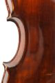 Very Interesting Antique American Violin By Ulbrich - Tatter - C.  1910,  Excellent String photo 8