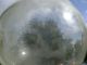 (1062) Rare 9.  95 Inch Clear Frosted Interior Glass Float Ball Buoy Bouy Fishing Nets & Floats photo 10