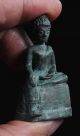 Da - Ma - Lay Rare Antique Singha Bronze Buddha Statues High 5 Cm & Statues photo 2