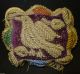 Native American Iroquois Beadwork - - Bird Pincushion - - 6.  5 
