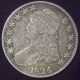 1824 Bust Half Dollar Silver O - 104 Rare Xf Detail Tone Priced To Sell The Americas photo 2