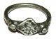 Fantastic Merovingian Saxon Period Silver Signet Ring / Ravens C.  6th Century Ad Uncategorized photo 1