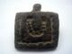 Rare 8th Century Bronze Harness Strap Fitting With Protective Horse Shoe Symbol British photo 6