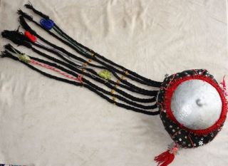 Ottoman Turkish Handmade Young Lady Headdress With Sequins & Tassels photo