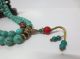 10mm Tibet Buddhism Turquoise Rosary Necklaces Prayer With Day Bead Malas Necklaces & Pendants photo 2