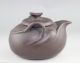 Antique Chinese Yixing Zisha Teapot Dark - Red Modelling Of Rare Pottery Teapot025 Teapots photo 1