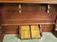 Antique High - Back Pump Organ With Ornate Carvings Mid 1800 ' S Keyboard photo 7