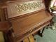 Antique High - Back Pump Organ With Ornate Carvings Mid 1800 ' S Keyboard photo 8
