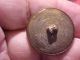 Stunning Brass Antique Picture/ Uniform Button Kissing Doves + Crossed Torch Buttons photo 1