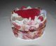 Sailor Valentine Sea Shell Folk Art Primitive Heart Pincushion Collectable Folk Art photo 5