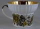 Russian Tea Cup & Saucer W/gold Gilding Vintage Made In The Ussr Cups & Saucers photo 2