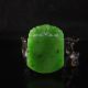 Hand - Carved Chinese Natural Green Hetian Jade Pendant Nr Necklaces & Pendants photo 3