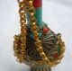 China ' S Old Handmade Turquoise Gold Inlaid Gold Necklace Snuff Bottle Snuff Bottles photo 1