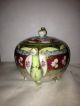 Oriental Floral Footed Teapot With Matching Lid And Gold Inlay Teapots photo 3