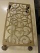 Antique Victorian Age Solid Brass Trivet Plant Stand With Lion Claw & Ball Feet Trivets photo 3