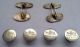 Vintage Urdu Enamel Silver Plated Button Mohammedia Button Factory Deccan Buttons photo 2