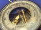 Early 20thc Interesting Brass Antique Pocket Compensated Barometer. Other photo 7