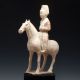 Ancient Chinese Tang Dynasty Euquestrian Figure 中国唐代粉彩骑马像 Chinese photo 1
