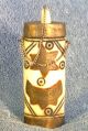 Old Tibet Snuff Perfume Bottle From Yak Bone Nepal Handmade Asian Antiques Tibet photo 2