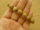 100% Natural A Jade Jadeite Yellow Brown Bead Beads Bangle Bracelet 175860 Bracelets photo 1