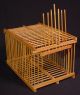 Antique Japanese Wooden Bamboo Insect Cage Other photo 2