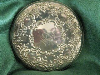 Vintage Sterling Silver Towle Purse Mirror photo