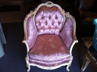 Hollywood Regency Parlor Chair photo