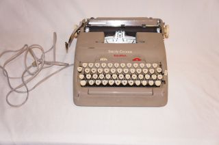 Vintage Smith Corona Typewriter 5te 1st Portable Electric Non Working photo