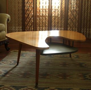 Danish Mid Century Modern Vintage Table photo