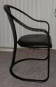 Striking Designer Style Art Deco Revival Modern Industrial Ribbon Arm Chair Post-1950 photo 5