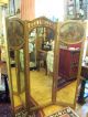 Fab Antique French Mirror/screen Three Sections,  Ornatete Gilt Wood Mirrors photo 2