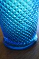 Blue Glass Antique Vase - 12 1/2 