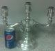 Antique German Bruckman & Sohne? 800 Sterling Silver 3 Arm Candelabra Looooook Metalware photo 3