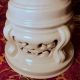 Old Vintage Pagoda Blanc De Chine White Ceramic Pottery Lamp Light Oriental Figurines photo 6