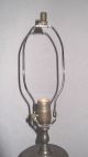 Mid - Century Modern Danish Blue Opaline Art Glass Ginger Jar Urn Lamp Mid-Century Modernism photo 8
