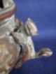 Antique Asian Incense Burner Rare,  Bronze,  W/ Dog Figurine Incense Burners photo 6