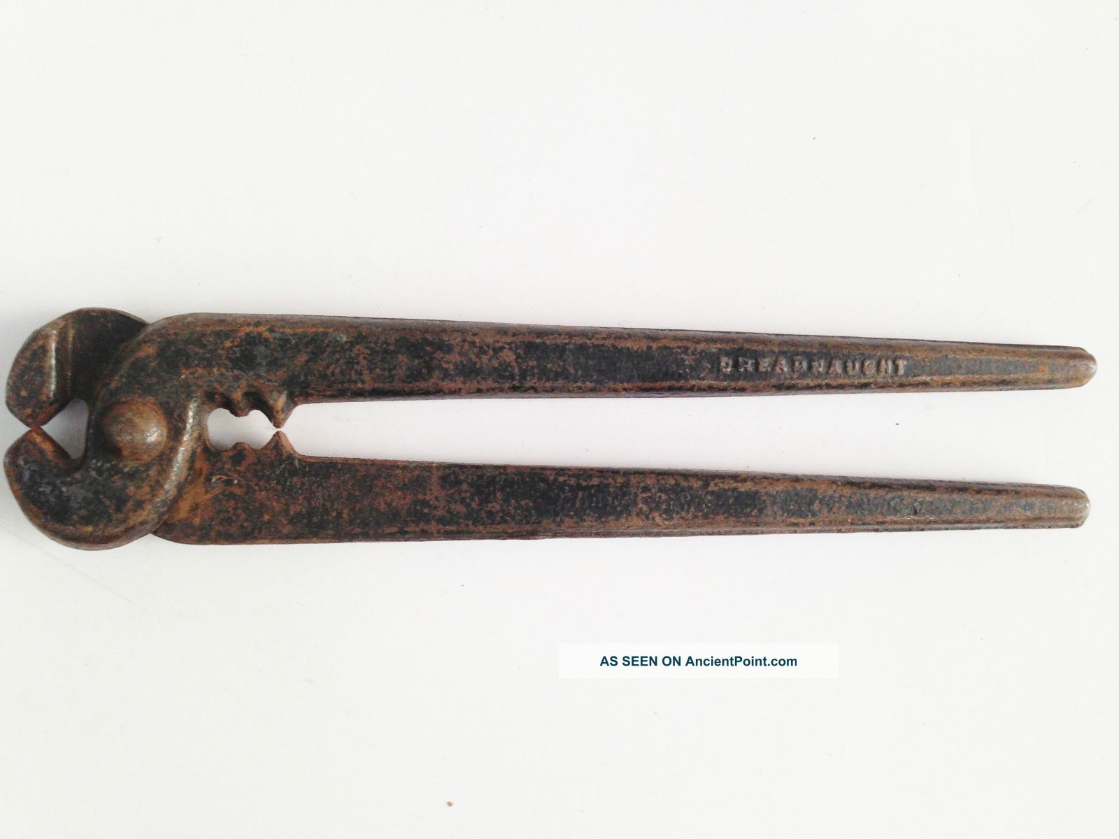 Antique Cutter Tool Cast Iron Rare Decorative Primitives photo