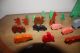 Vtg.  21 Pc ' S.  German Putz ? Erzgebirge?? Italy? Wood Miniature Zoo Play Set Primitives photo 4