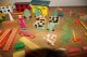 Vtg.  Of 70 Pc ' S.  German Putz?? Erzgebirge?? Wood Miniature Play Set Primitives photo 2