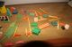 Vtg.  Of 70 Pc ' S.  German Putz?? Erzgebirge?? Wood Miniature Play Set Primitives photo 3