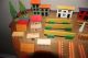 Vtg.  Of 70 Pc ' S.  German Putz?? Erzgebirge?? Wood Miniature Play Set Primitives photo 5