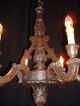 Antique French Carved Walnut Wood Chandelier Incredible Chandeliers, Fixtures, Sconces photo 10