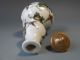 Fine China Chinese Gourd Shaped Pottery Snuff Bottle W/ Butterfly Decor Ca.  1900 Snuff Bottles photo 4