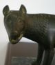 Real Bronze Sculpture Capitoline Wolf Remus Romulus,  Statue Over 100 Years Old. Roman photo 11