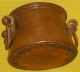 Rare C.  1800 Antique Copper Dovetailed Hearth Pot - Great Display Piece Metalware photo 1