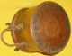 Rare C.  1800 Antique Copper Dovetailed Hearth Pot - Great Display Piece Metalware photo 5