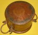 Rare C.  1800 Antique Copper Dovetailed Hearth Pot - Great Display Piece Metalware photo 7