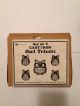 Vintage Cast Iron Metal Owl Trivet Set Of 5,  Great Kitchen Decor Trivets photo 4